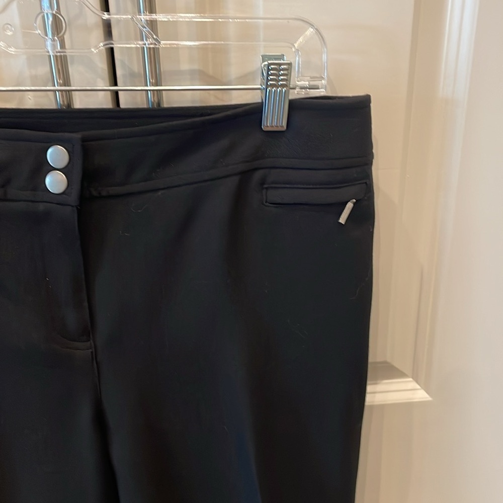 Anne Klein Trouser Pant Black 12P - Picture 4 of 9